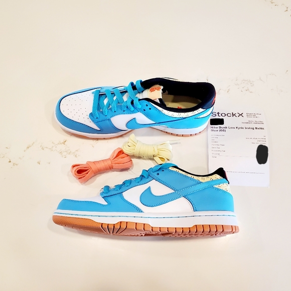 🆕️ Nike Dunk Low "Kyrie Irving Baltic Blue" - Picture 1 of 16